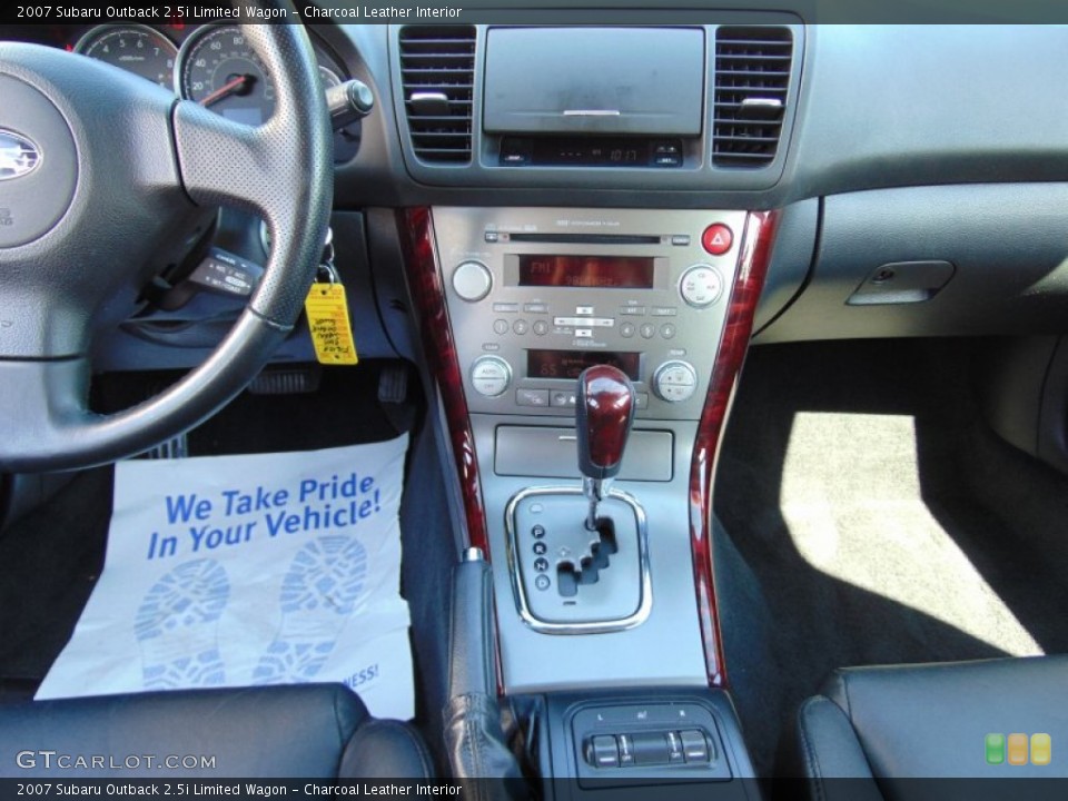Charcoal Leather Interior Controls for the 2007 Subaru Outback 2.5i Limited Wagon #106222033