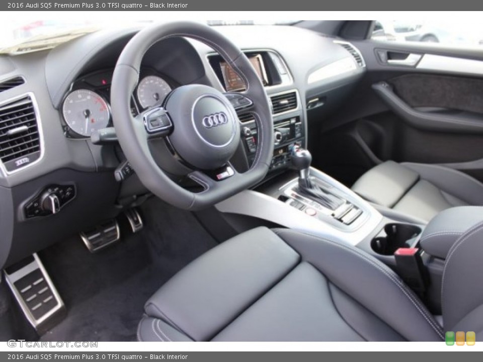 Black Interior Photo for the 2016 Audi SQ5 Premium Plus 3.0 TFSI quattro #106222621