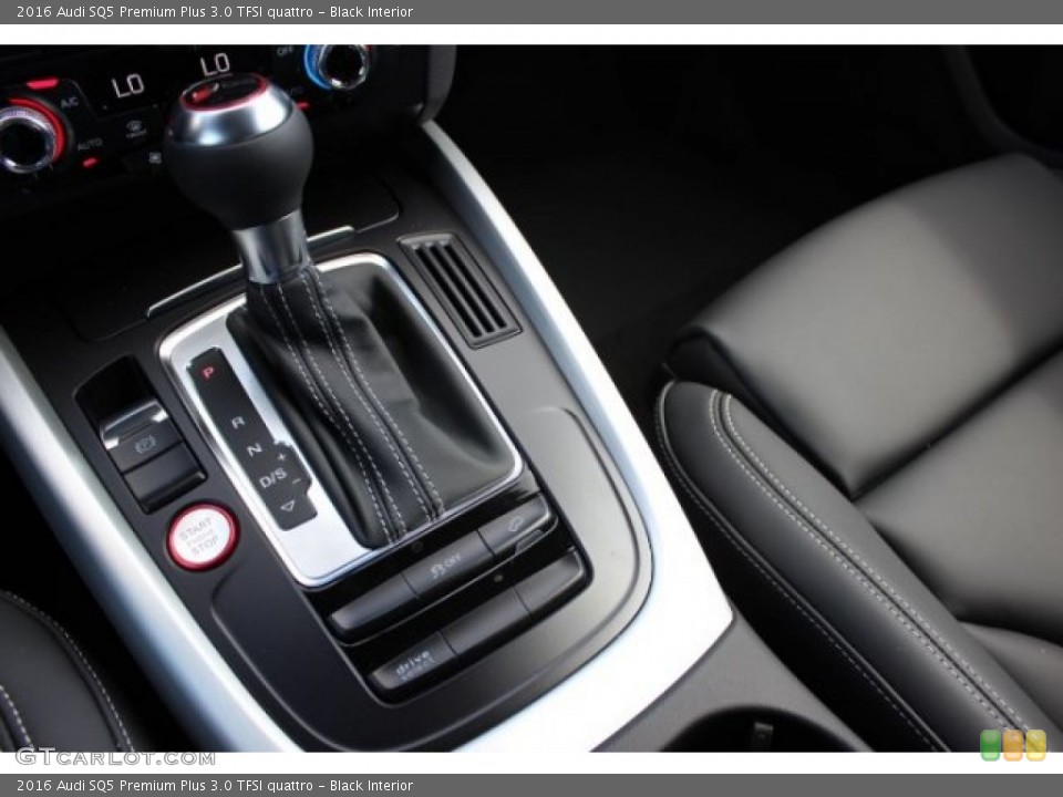 Black Interior Controls for the 2016 Audi SQ5 Premium Plus 3.0 TFSI quattro #106222669