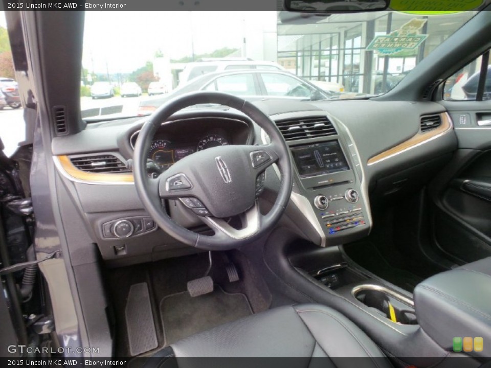 Ebony Interior Photo for the 2015 Lincoln MKC AWD #106226389