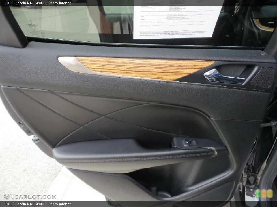 Ebony Interior Door Panel for the 2015 Lincoln MKC AWD #106227319