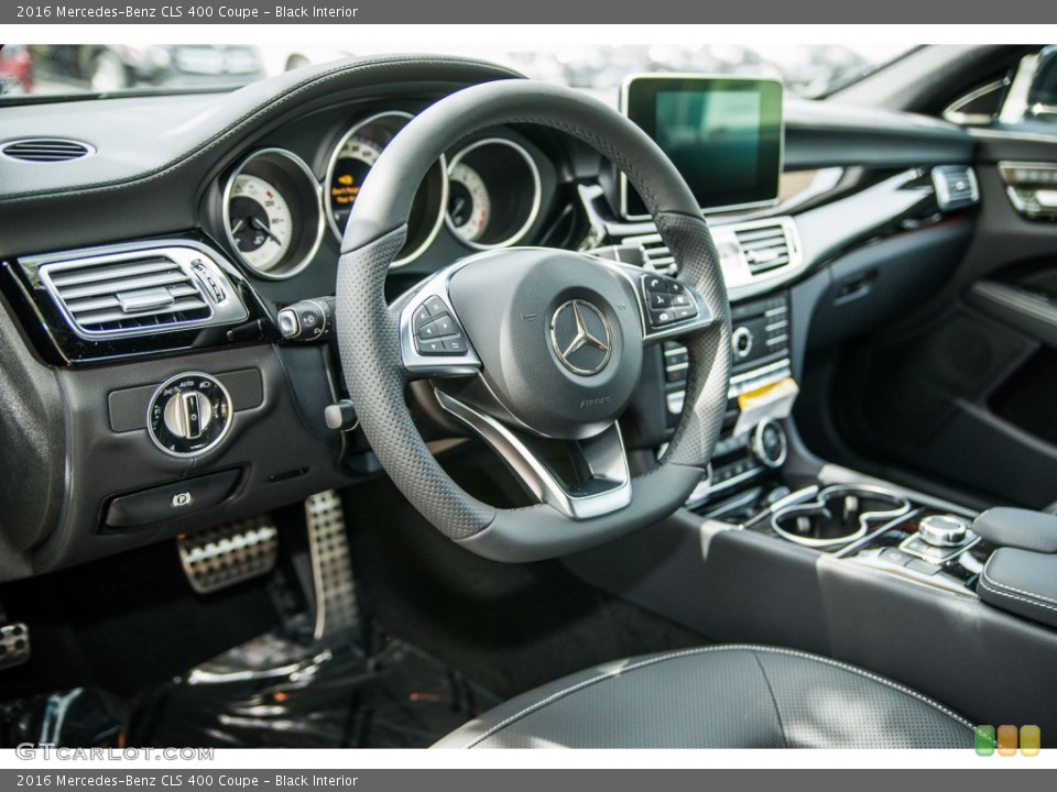 Black Interior Photo for the 2016 Mercedes-Benz CLS 400 Coupe #106228288