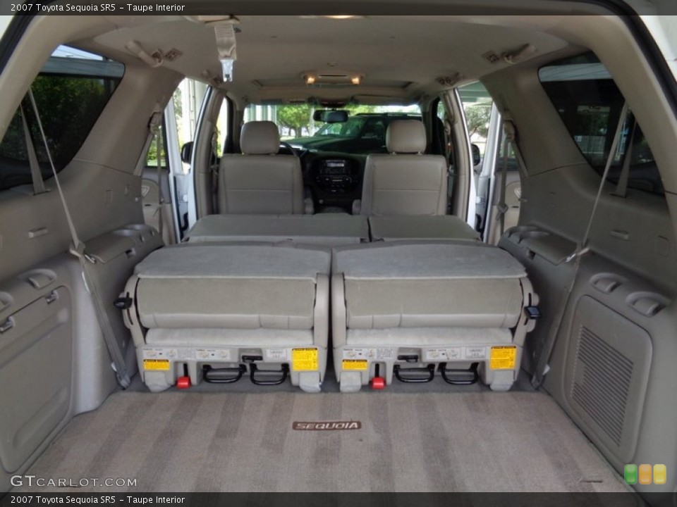 Taupe Interior Trunk for the 2007 Toyota Sequoia SR5 #106235437