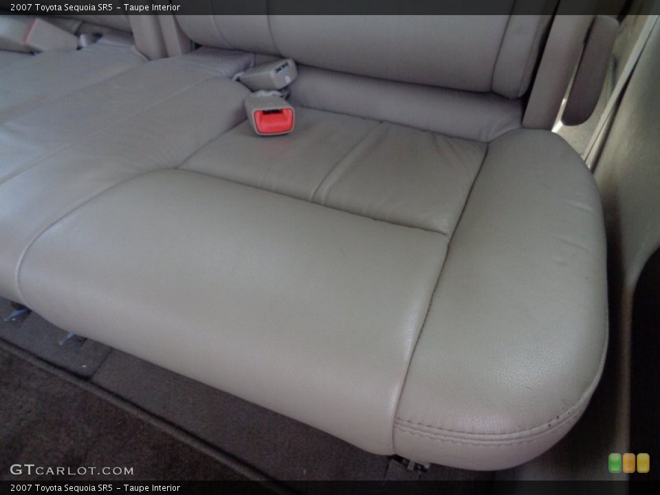 Taupe Interior Rear Seat for the 2007 Toyota Sequoia SR5 #106235566