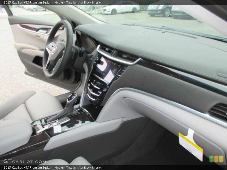 Medium Titanium/Jet Black Interior Dashboard for the 2015 Cadillac XTS Premium Sedan #106238023