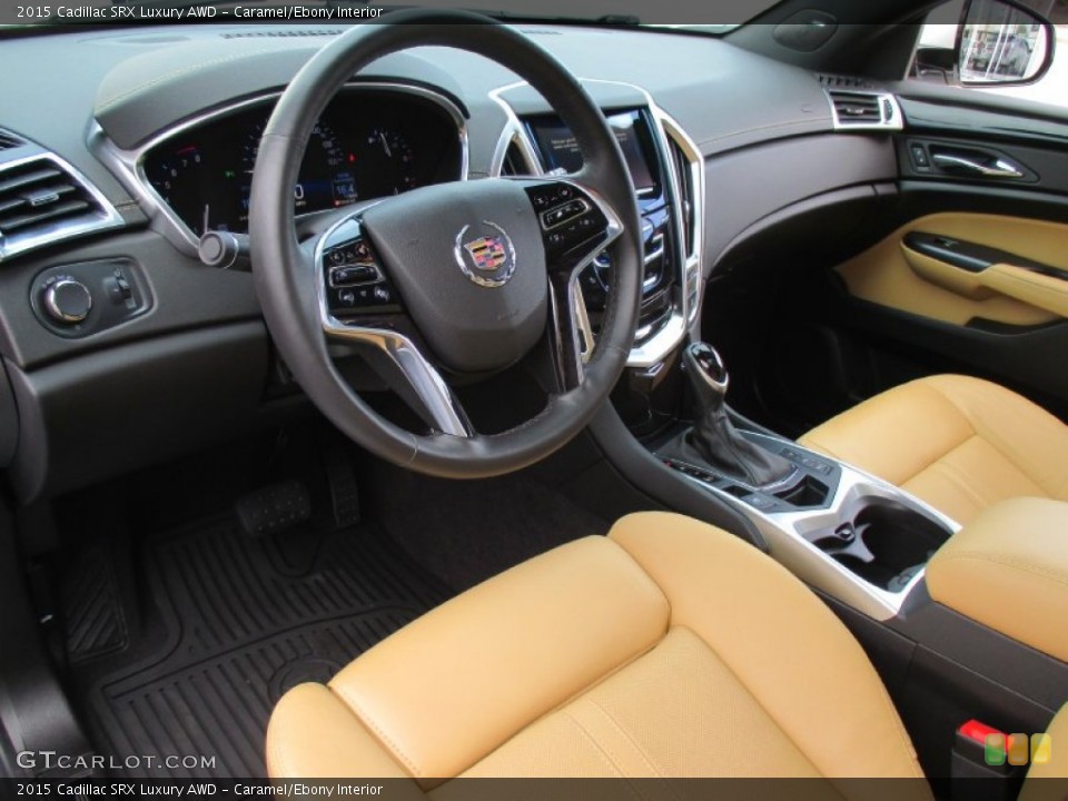 Caramel/Ebony Interior Photo for the 2015 Cadillac SRX Luxury AWD #106239469