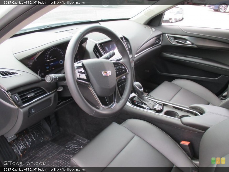 Jet Black/Jet Black Interior Prime Interior for the 2015 Cadillac ATS 2.0T Sedan #106240171