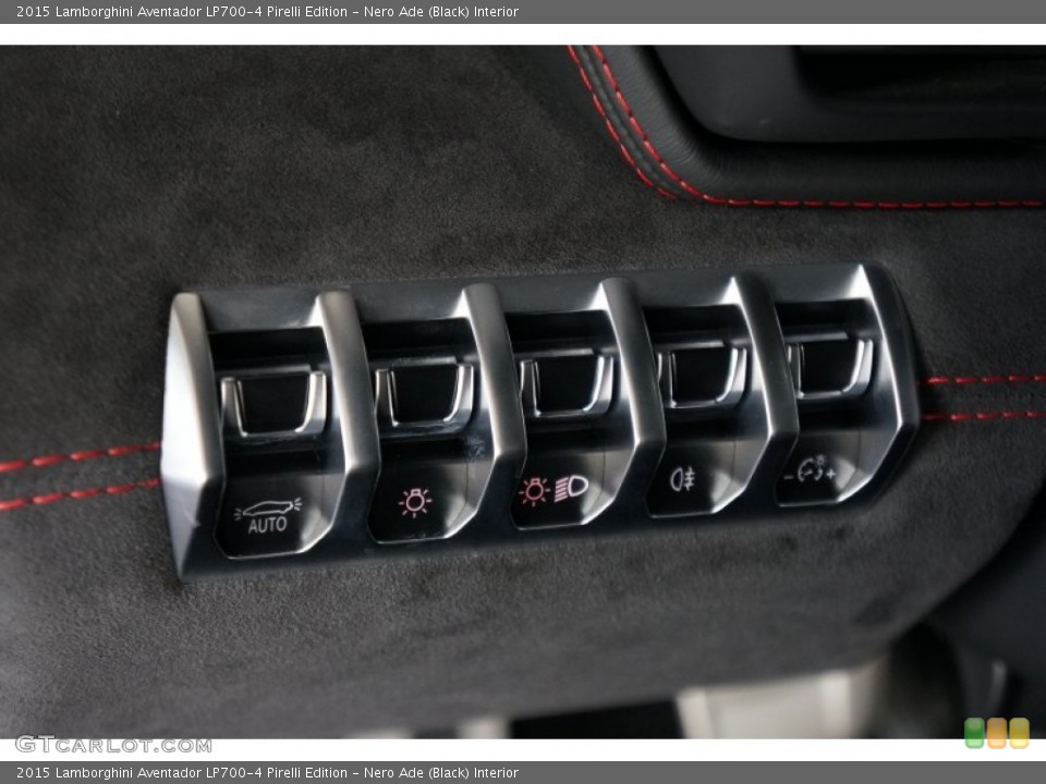 Nero Ade (Black) Interior Controls for the 2015 Lamborghini Aventador LP700-4 Pirelli Edition #106251285