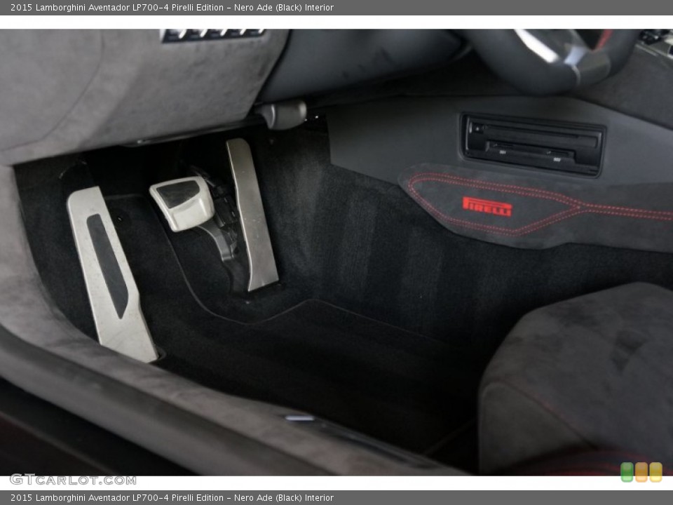 Nero Ade (Black) Interior Controls for the 2015 Lamborghini Aventador LP700-4 Pirelli Edition #106251306
