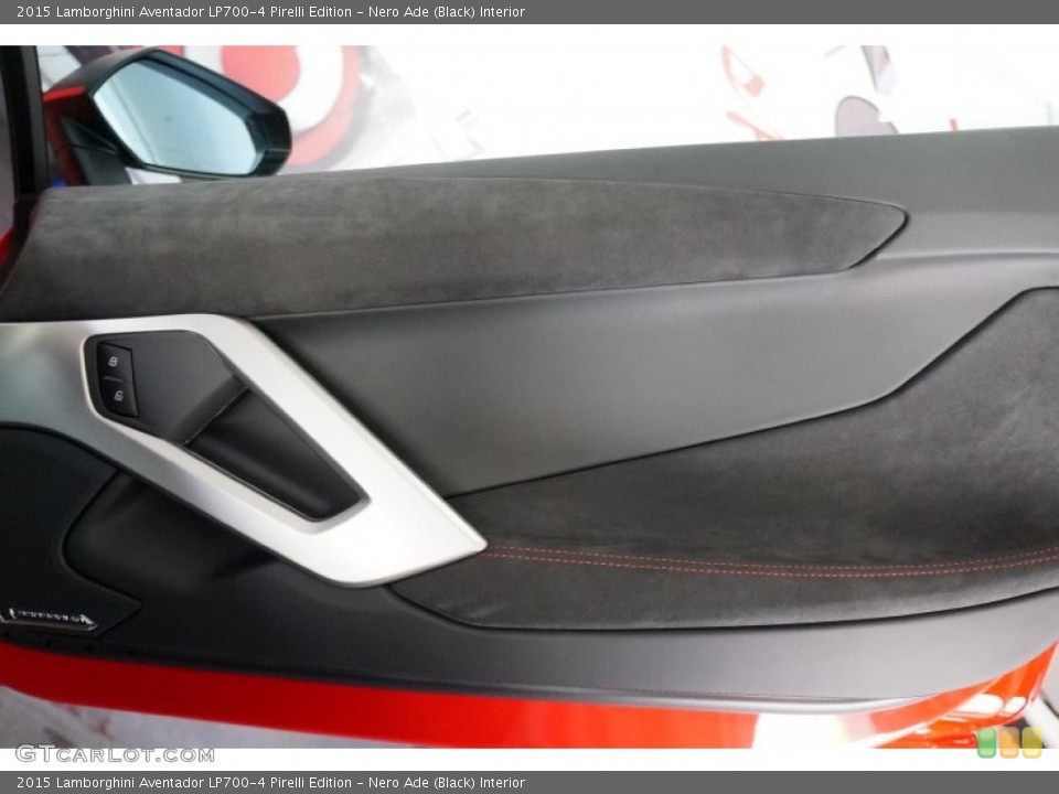 Nero Ade (Black) Interior Door Panel for the 2015 Lamborghini Aventador LP700-4 Pirelli Edition #106251813
