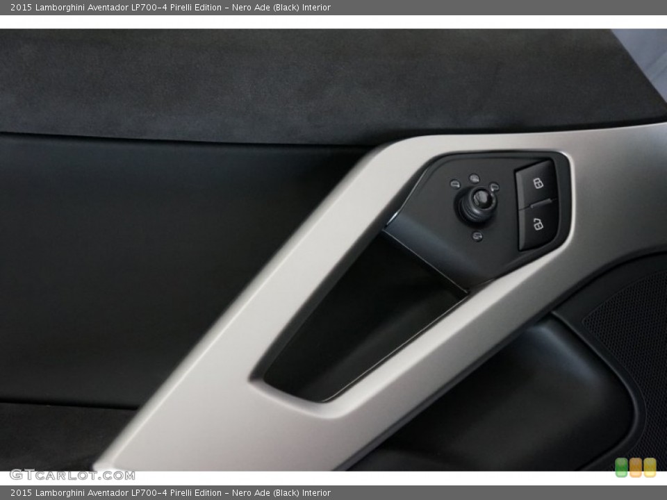 Nero Ade (Black) Interior Controls for the 2015 Lamborghini Aventador LP700-4 Pirelli Edition #106252170