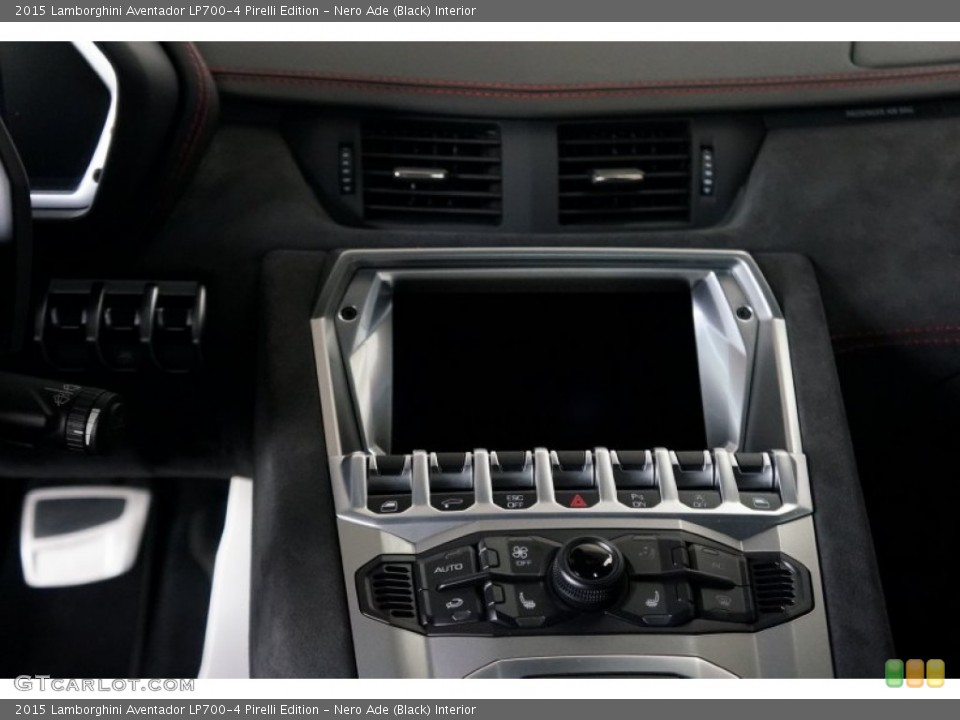 Nero Ade (Black) Interior Controls for the 2015 Lamborghini Aventador LP700-4 Pirelli Edition #106252245