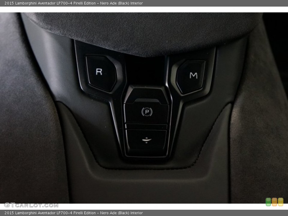 Nero Ade (Black) Interior Controls for the 2015 Lamborghini Aventador LP700-4 Pirelli Edition #106252269