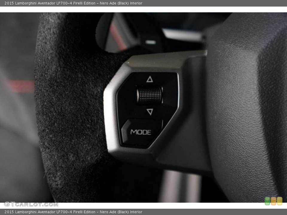 Nero Ade (Black) Interior Controls for the 2015 Lamborghini Aventador LP700-4 Pirelli Edition #106252359