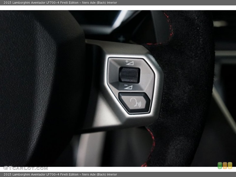 Nero Ade (Black) Interior Controls for the 2015 Lamborghini Aventador LP700-4 Pirelli Edition #106252380