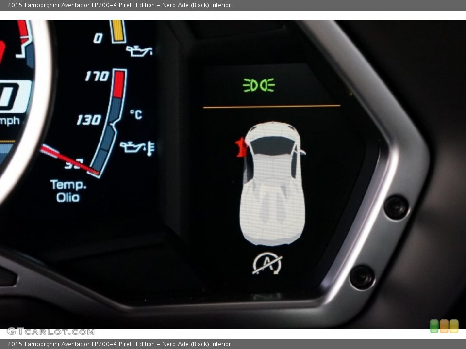 Nero Ade (Black) Interior Gauges for the 2015 Lamborghini Aventador LP700-4 Pirelli Edition #106252437