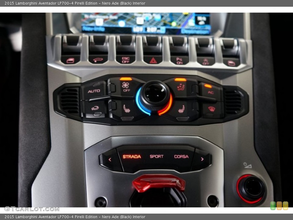 Nero Ade (Black) Interior Controls for the 2015 Lamborghini Aventador LP700-4 Pirelli Edition #106252509