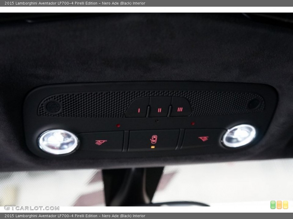Nero Ade (Black) Interior Controls for the 2015 Lamborghini Aventador LP700-4 Pirelli Edition #106252636