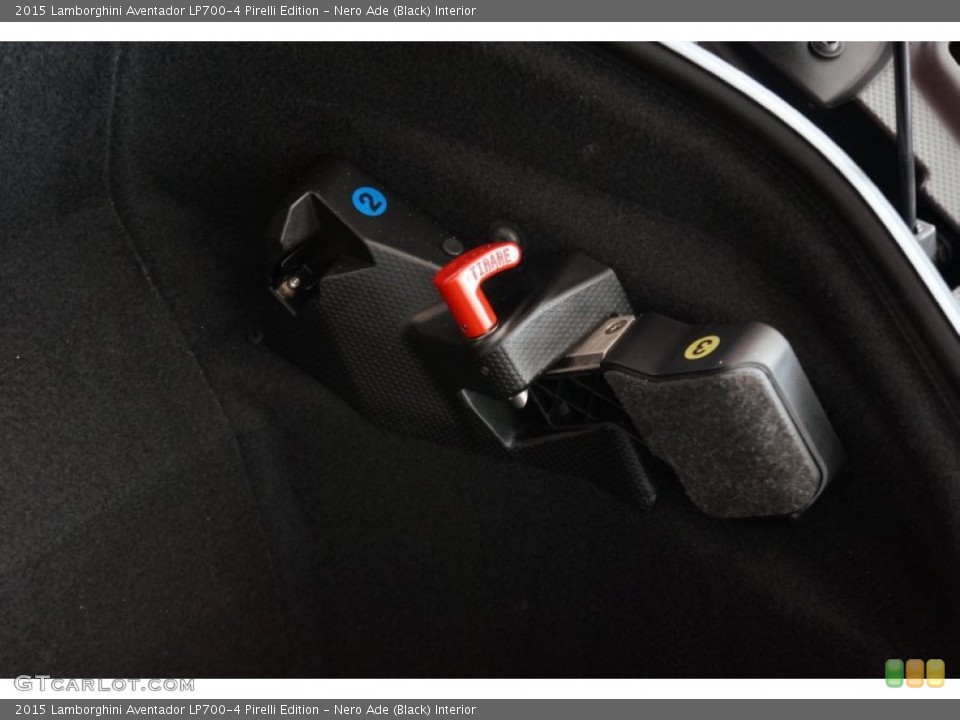 Nero Ade (Black) Interior Controls for the 2015 Lamborghini Aventador LP700-4 Pirelli Edition #106252776