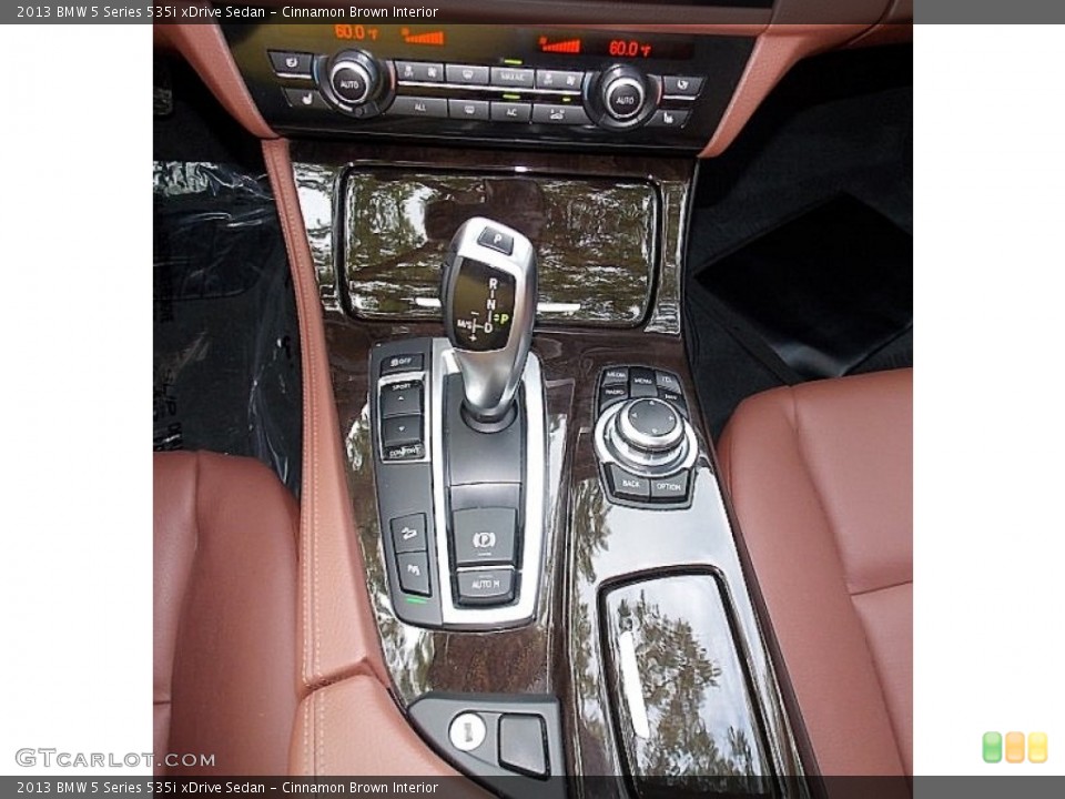 Cinnamon Brown Interior Transmission for the 2013 BMW 5 Series 535i xDrive Sedan #106257489
