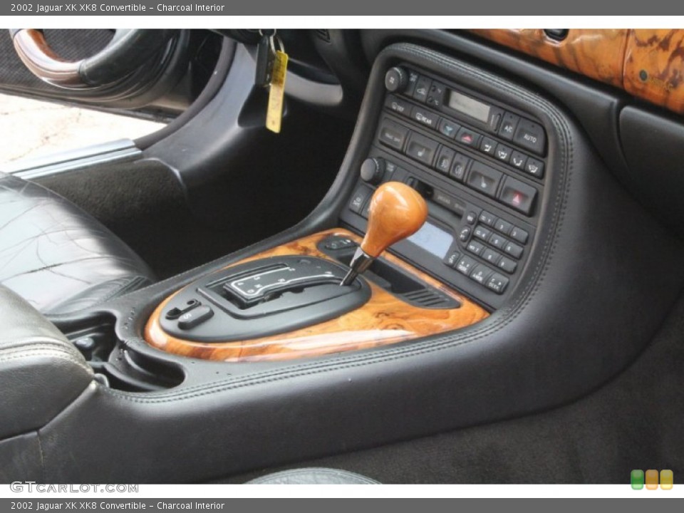Charcoal Interior Controls for the 2002 Jaguar XK XK8 Convertible #106261023