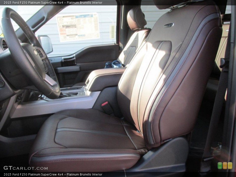 Platinum Brunello Interior Photo For The 2015 Ford F150