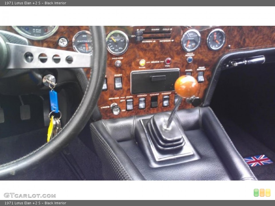 Black Interior Transmission for the 1971 Lotus Elan +2 S #106266029