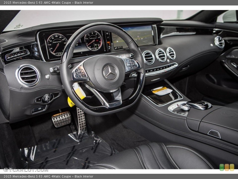 Black Interior Photo for the 2015 Mercedes-Benz S 63 AMG 4Matic Coupe #106267244
