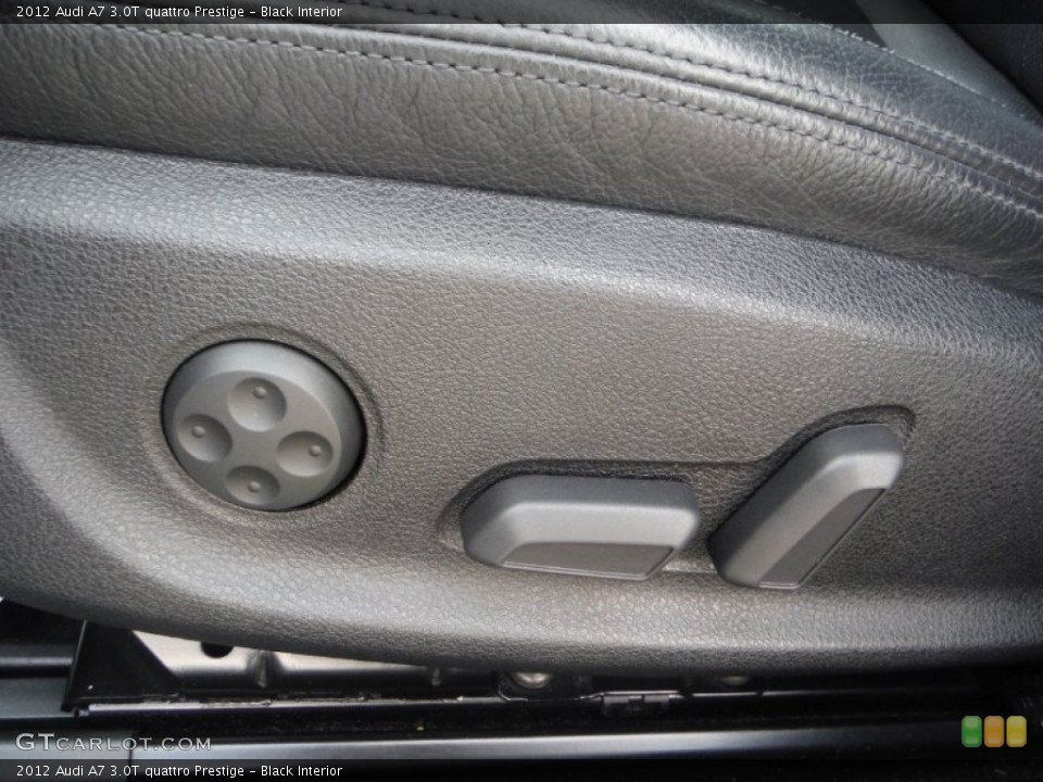 Black Interior Front Seat for the 2012 Audi A7 3.0T quattro Prestige #106269191