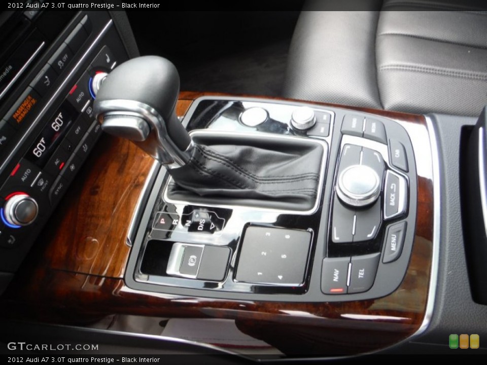 Black Interior Transmission for the 2012 Audi A7 3.0T quattro Prestige #106269218