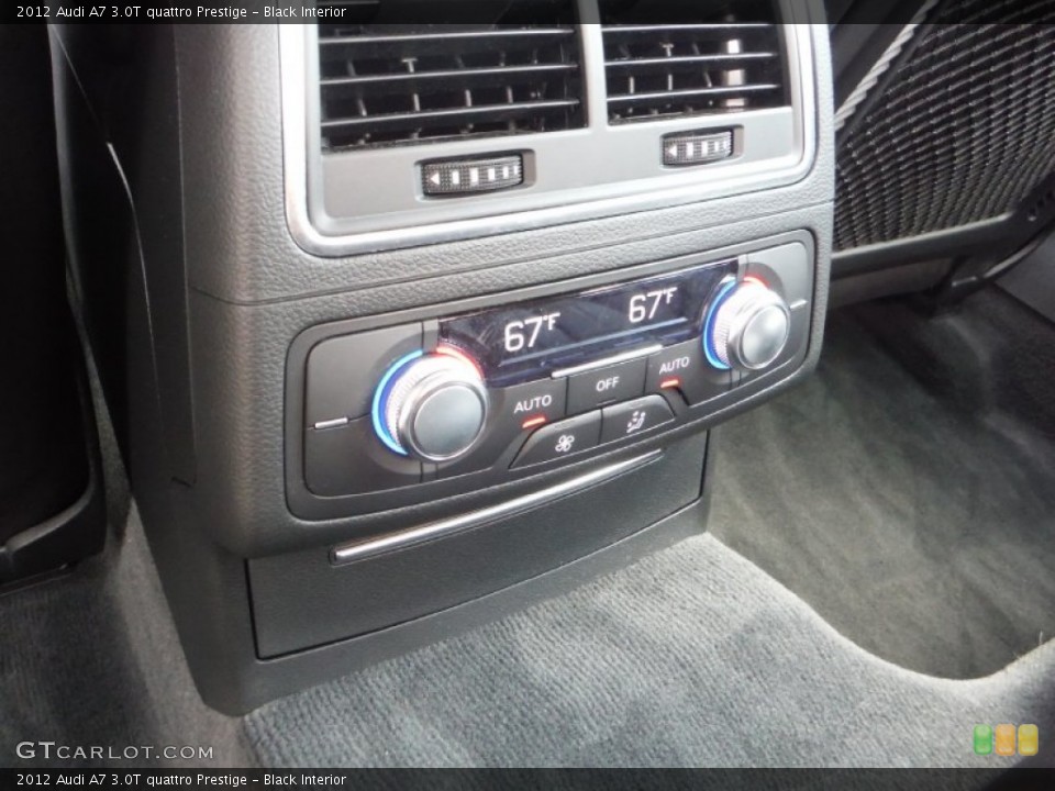 Black Interior Controls for the 2012 Audi A7 3.0T quattro Prestige #106269308