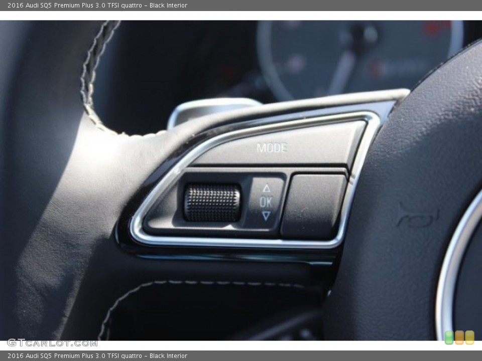 Black Interior Controls for the 2016 Audi SQ5 Premium Plus 3.0 TFSI quattro #106272812