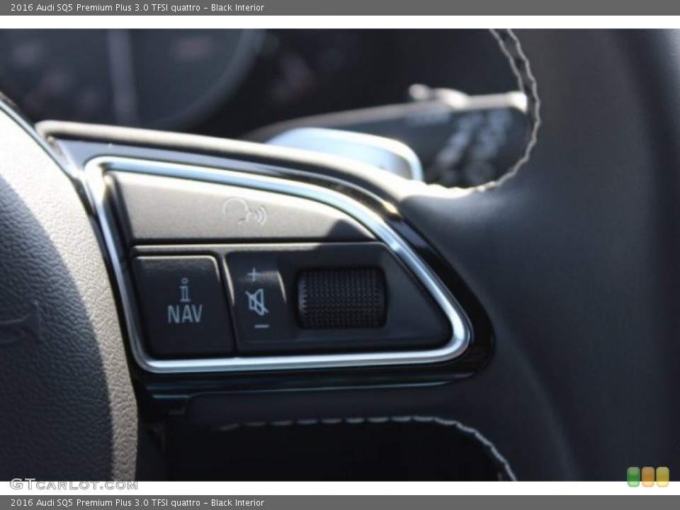 Black Interior Controls for the 2016 Audi SQ5 Premium Plus 3.0 TFSI quattro #106272824