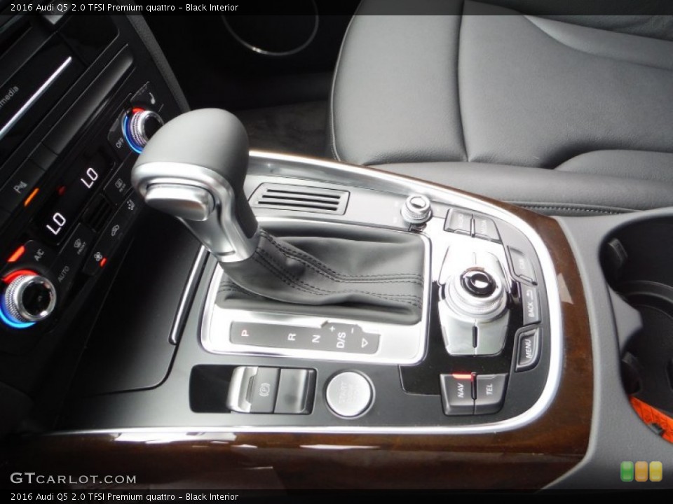 Black Interior Transmission for the 2016 Audi Q5 2.0 TFSI Premium quattro #106275050