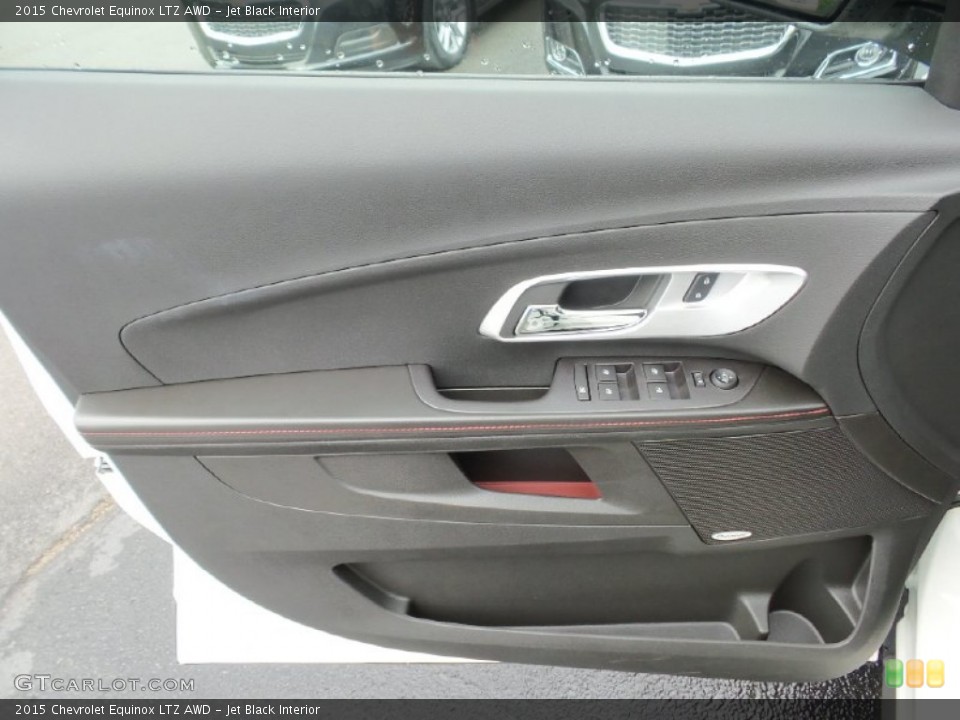 Jet Black Interior Door Panel for the 2015 Chevrolet Equinox LTZ AWD #106281749
