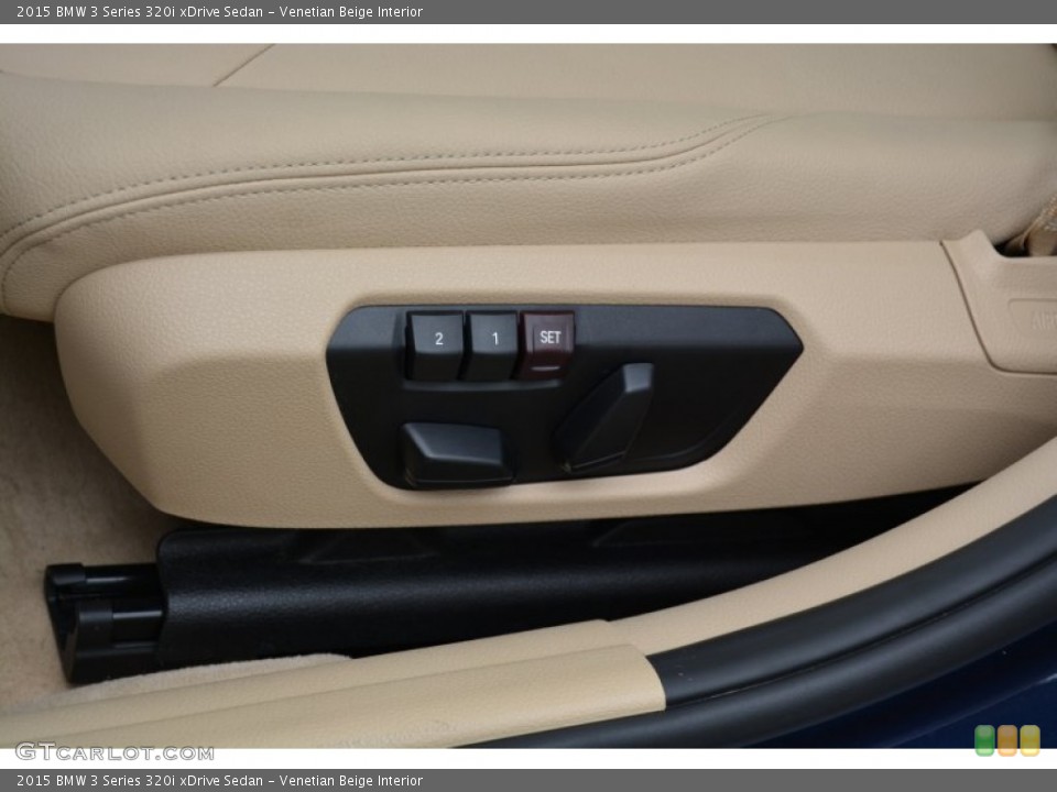 Venetian Beige Interior Controls for the 2015 BMW 3 Series 320i xDrive Sedan #106283054