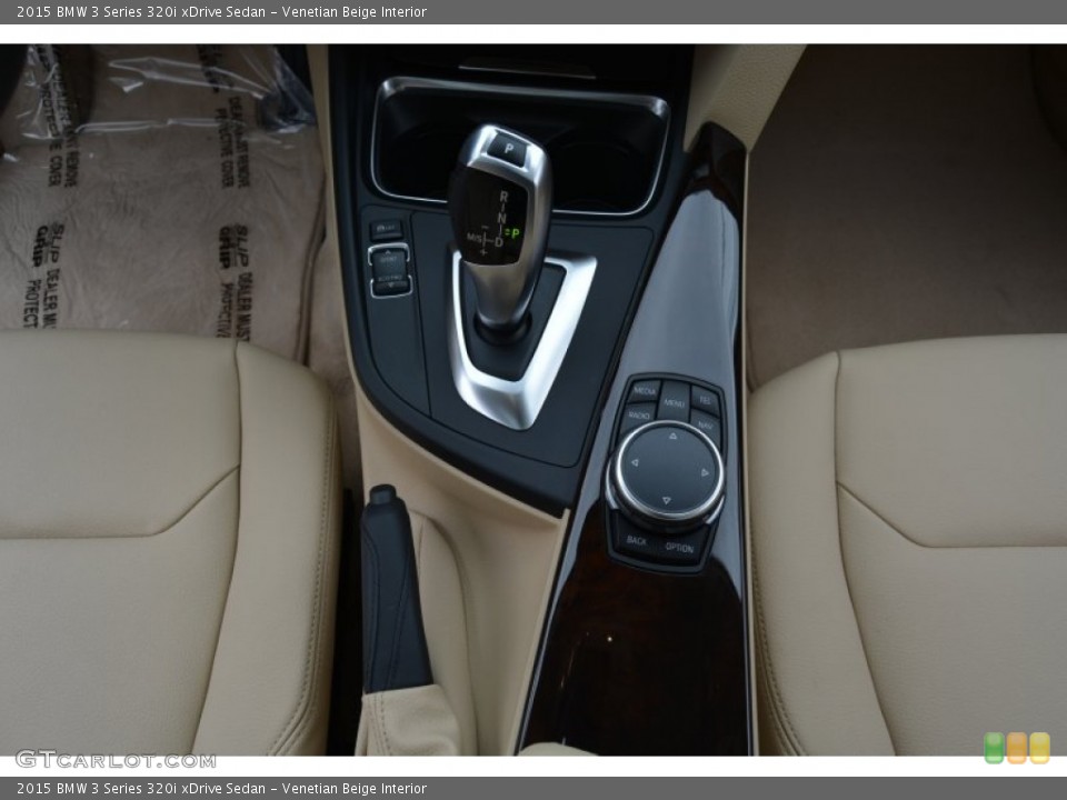 Venetian Beige Interior Transmission for the 2015 BMW 3 Series 320i xDrive Sedan #106283141