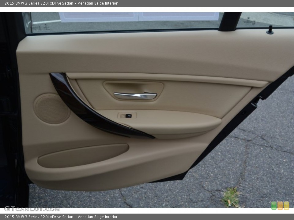 Venetian Beige Interior Door Panel for the 2015 BMW 3 Series 320i xDrive Sedan #106283279