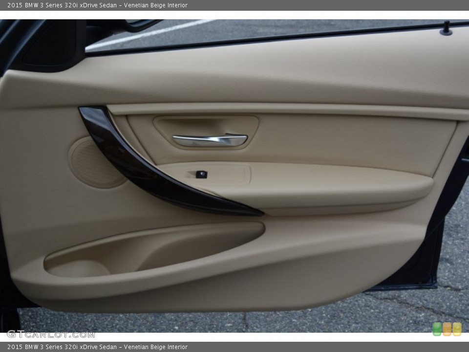 Venetian Beige Interior Door Panel for the 2015 BMW 3 Series 320i xDrive Sedan #106283321