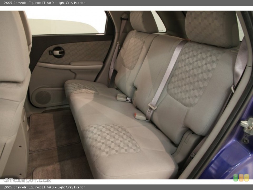 Light Gray Interior Rear Seat for the 2005 Chevrolet Equinox LT AWD #106299996