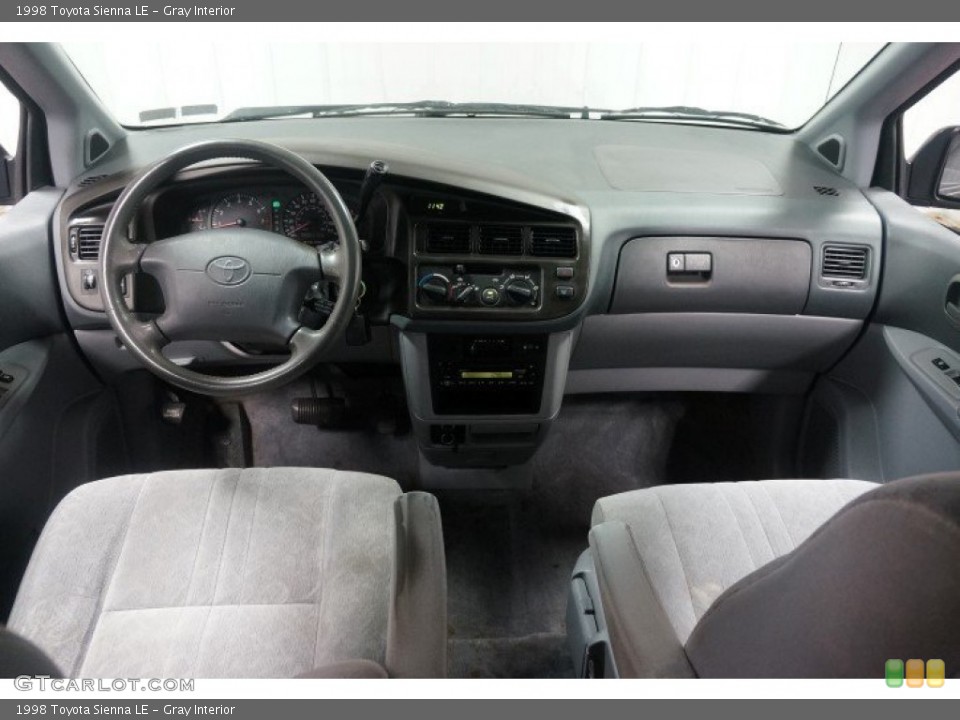 Gray 1998 Toyota Sienna Interiors