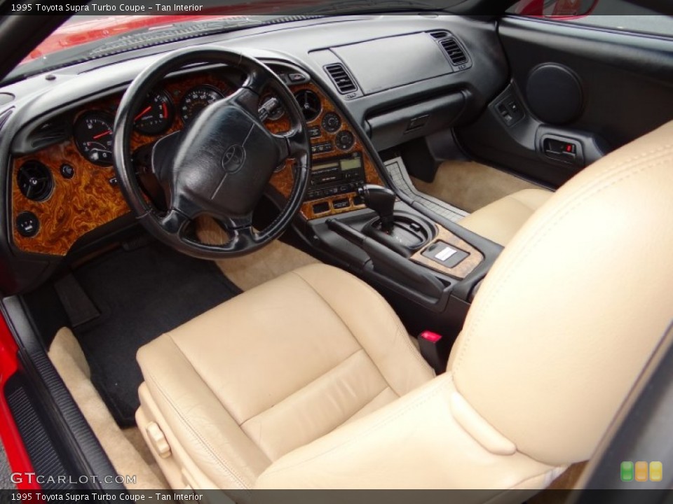 Tan Interior Photo for the 1995 Toyota Supra Turbo Coupe #106301450