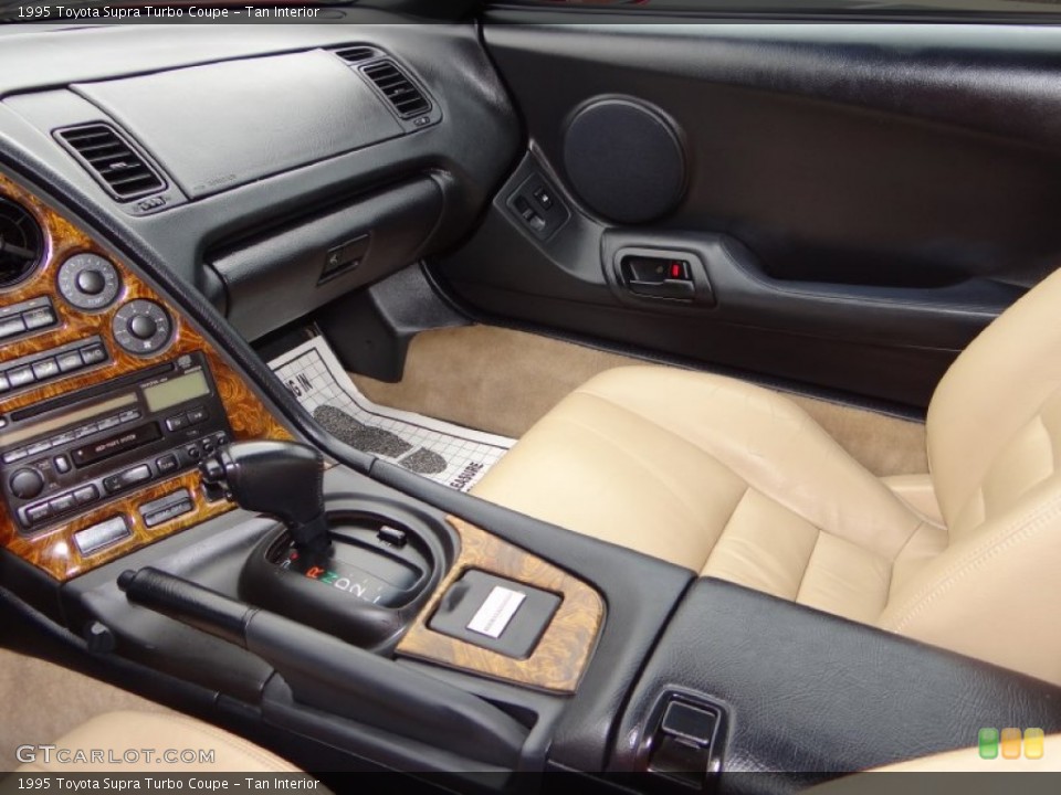 Tan Interior Controls for the 1995 Toyota Supra Turbo Coupe #106301525