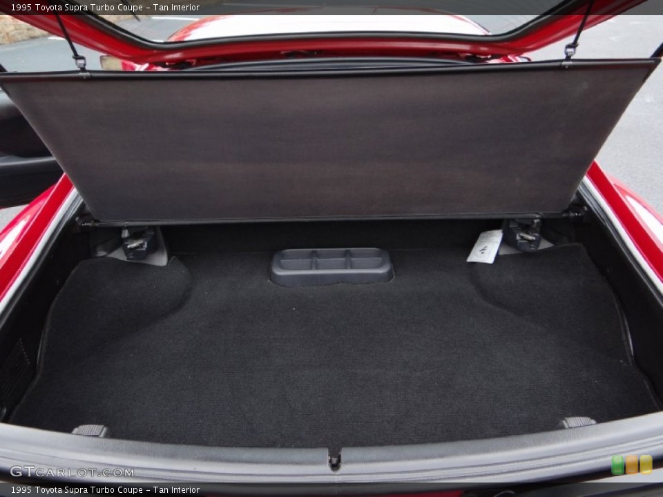 Tan Interior Trunk for the 1995 Toyota Supra Turbo Coupe #106301543