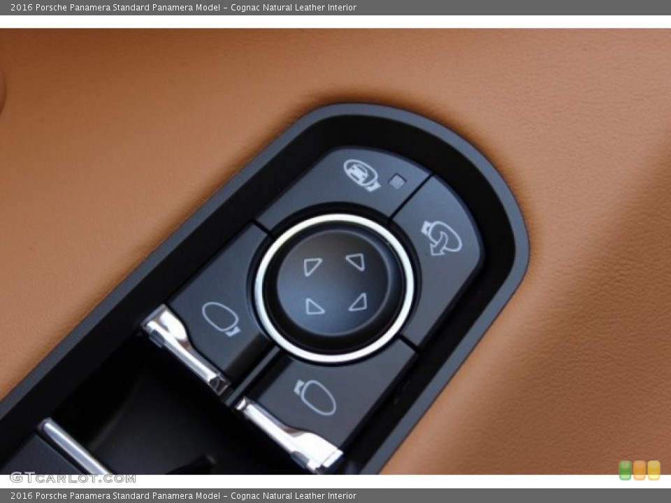 Cognac Natural Leather Interior Controls for the 2016 Porsche Panamera  #106321398