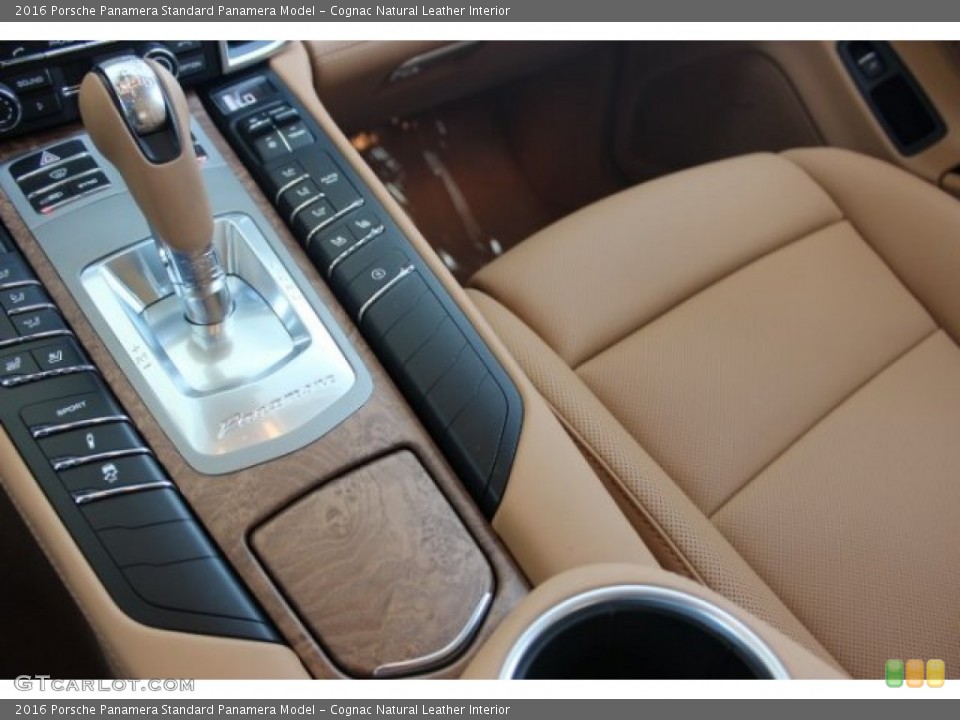 Cognac Natural Leather Interior Transmission for the 2016 Porsche Panamera  #106321520