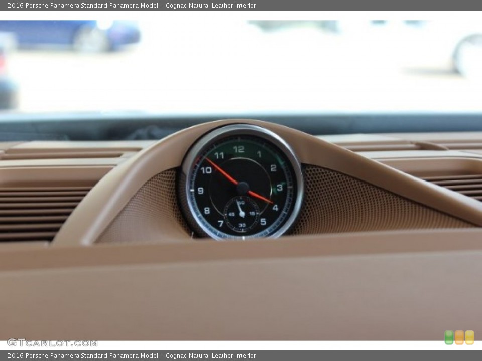 Cognac Natural Leather Interior Gauges for the 2016 Porsche Panamera  #106321529