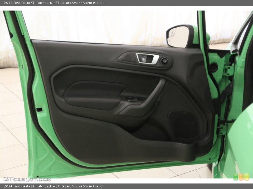 ST Recaro Smoke Storm Interior Door Panel for the 2014 Ford Fiesta ST Hatchback #106331669