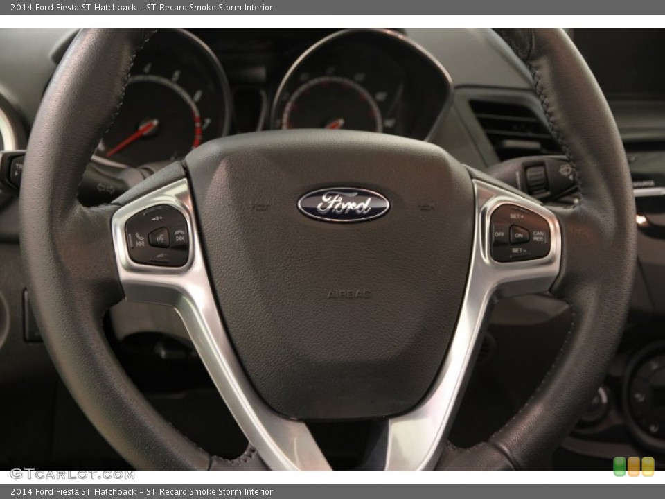 ST Recaro Smoke Storm Interior Steering Wheel for the 2014 Ford Fiesta ST Hatchback #106331688