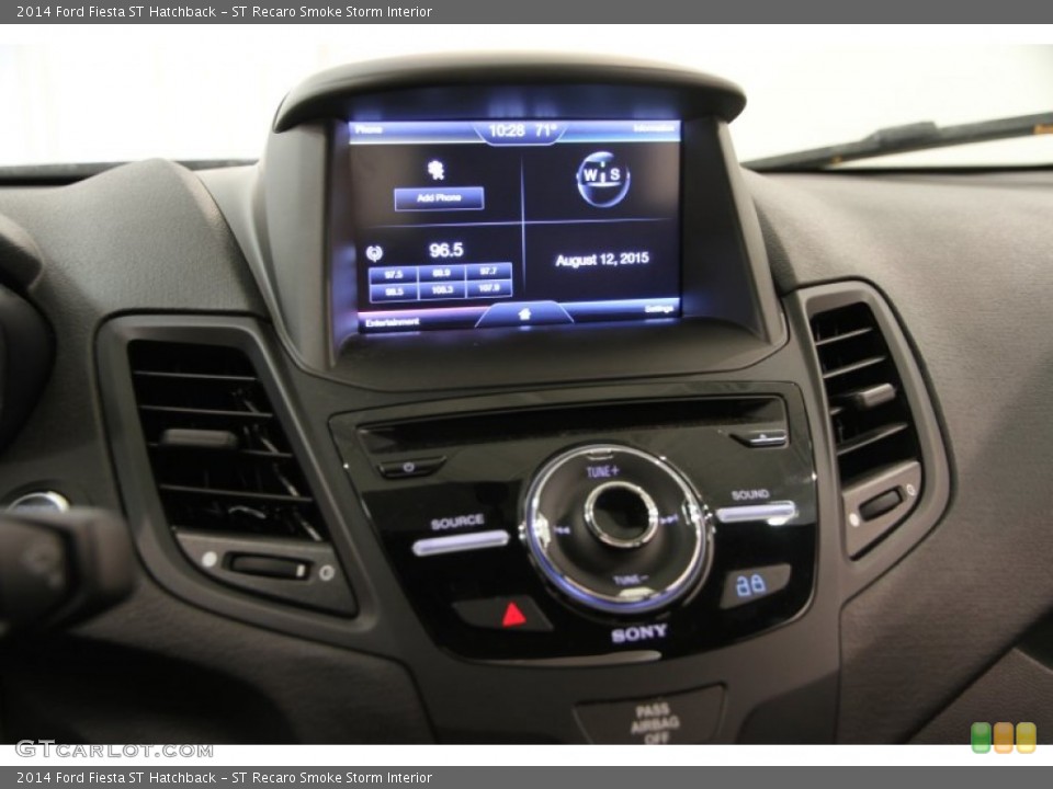 ST Recaro Smoke Storm Interior Controls for the 2014 Ford Fiesta ST Hatchback #106331705